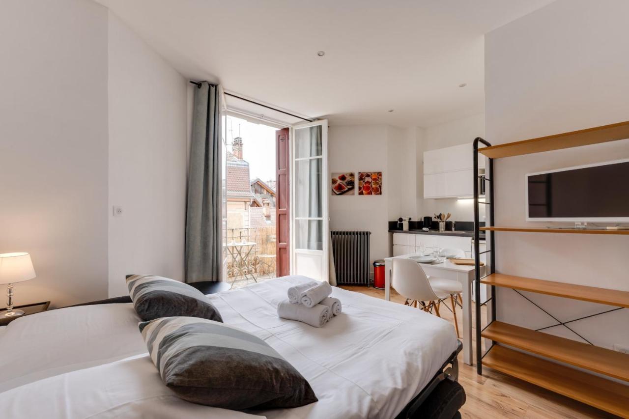 Le Mont Blanc - Charmant T1 idéal pour 2 personnes avec balcon Annecy Exterior foto